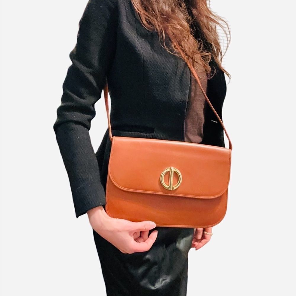 Dior orange brown shoulder bag - Picture 3 of 11